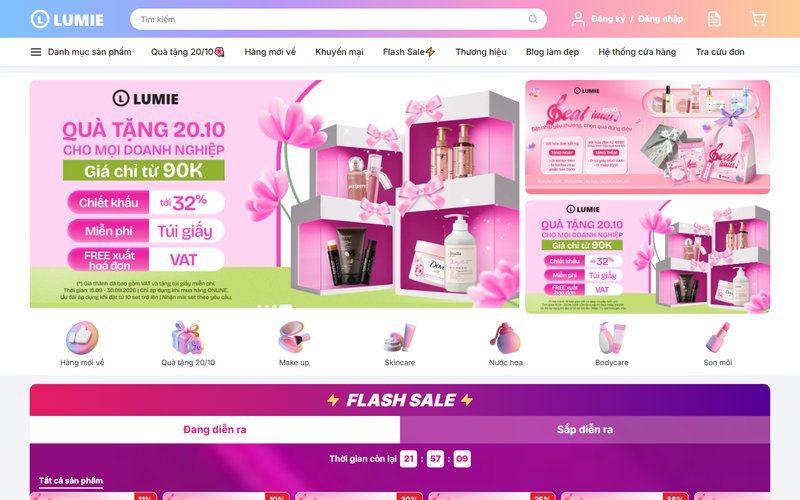 Mẫu Mỹ Phẩm 1